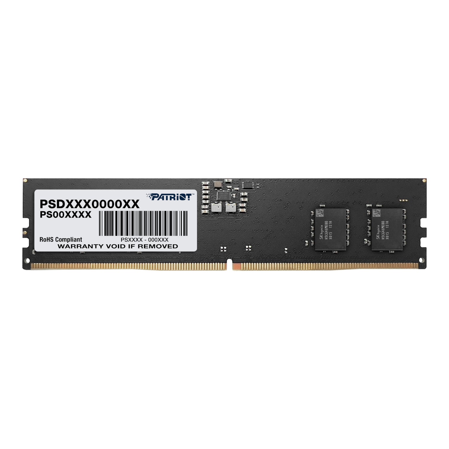 Image 1 for Patriot Signature Line 16GB 5600MHz DDR5 UDIMM Desktop Memory