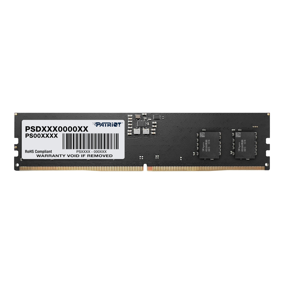 Image 1 for Patriot Signature Line 8GB 5600MHz DDR5 UDIMM Desktop Memory