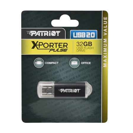 Image 3 for Patriot Xporter 32GB USB2.0 Flash Drive - Black