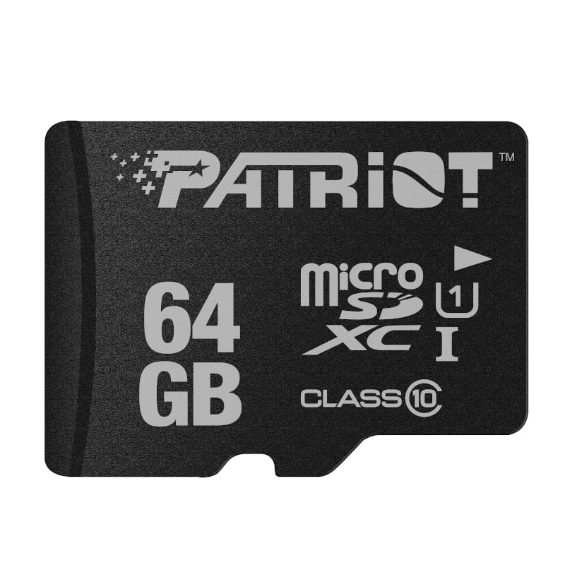 Image 1 for Patriot LX CL10 64GB Micro SDHC Card