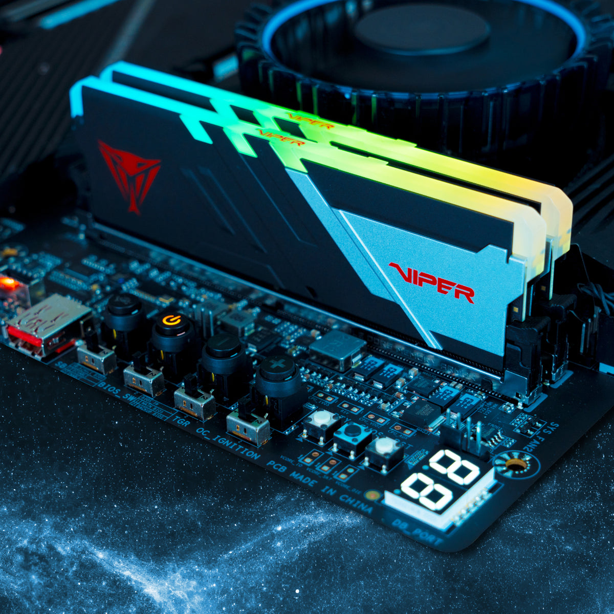 Image 6 for Patriot Viper Venom 64GB Kit (2x32GB) 6000MHz DDR5 Desktop Gaming Memory RGB