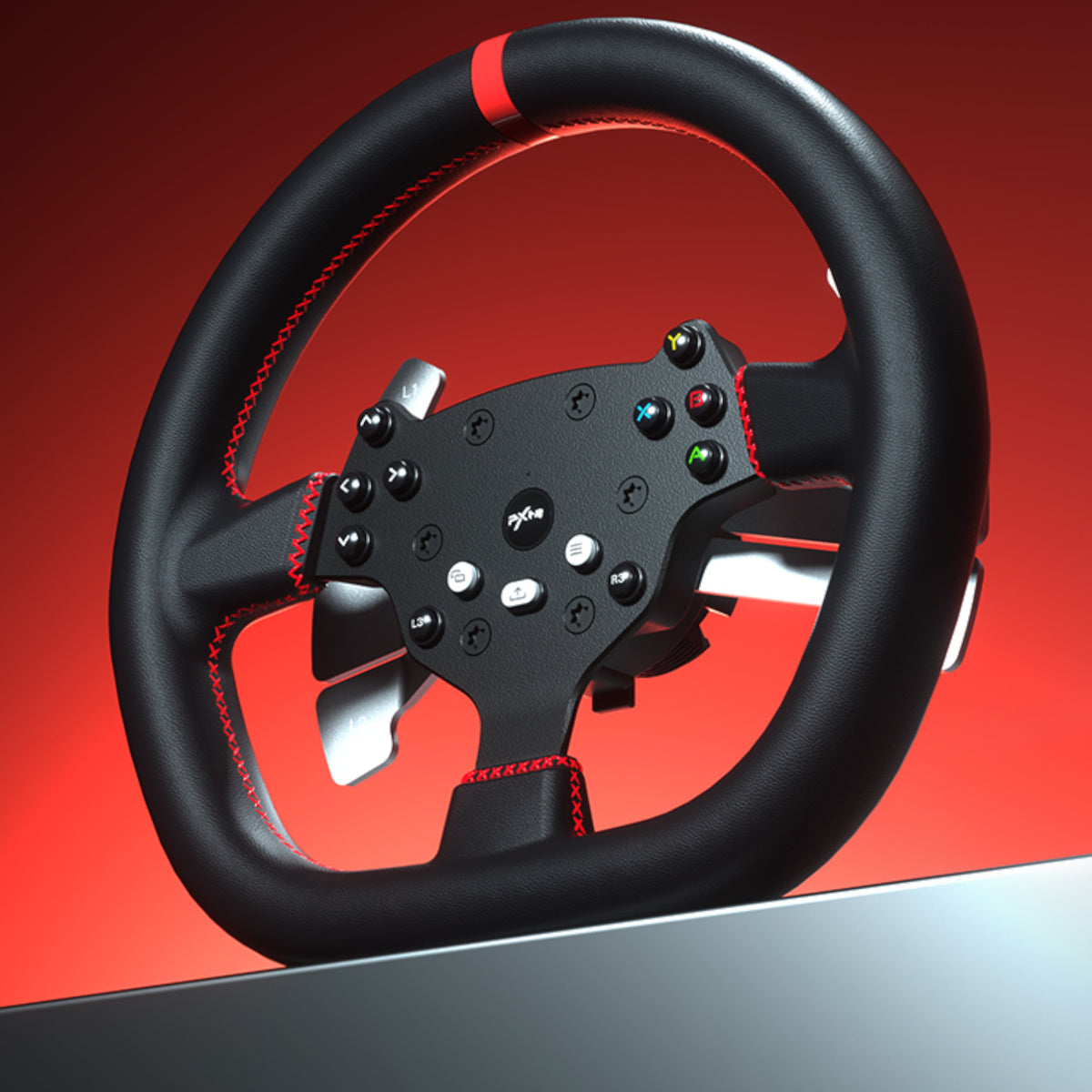 Image 3 for PXN V10 Ultra 270/900° 3.2nm Direct Drive USB Steering Wheel with Hall Effect Dual Pedals