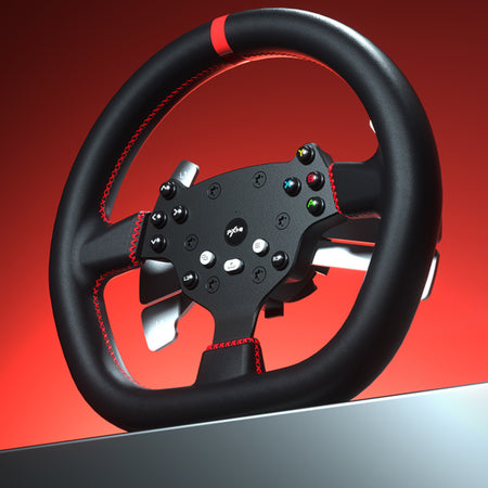 Image 3 for PXN V10 Ultra 270/900° 3.2nm Direct Drive USB Steering Wheel with Hall Effect Dual Pedals