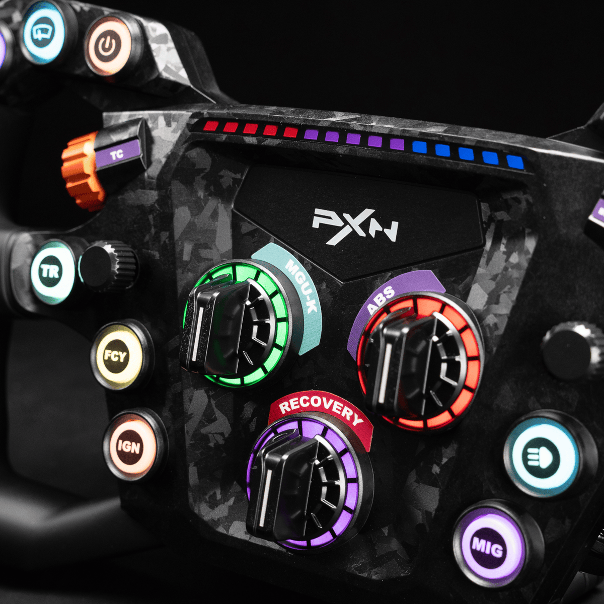 Image 2 for PXN GT ONE 300mm Racing Steering Wheel (for VD4, VD6, VD10, Z ES)