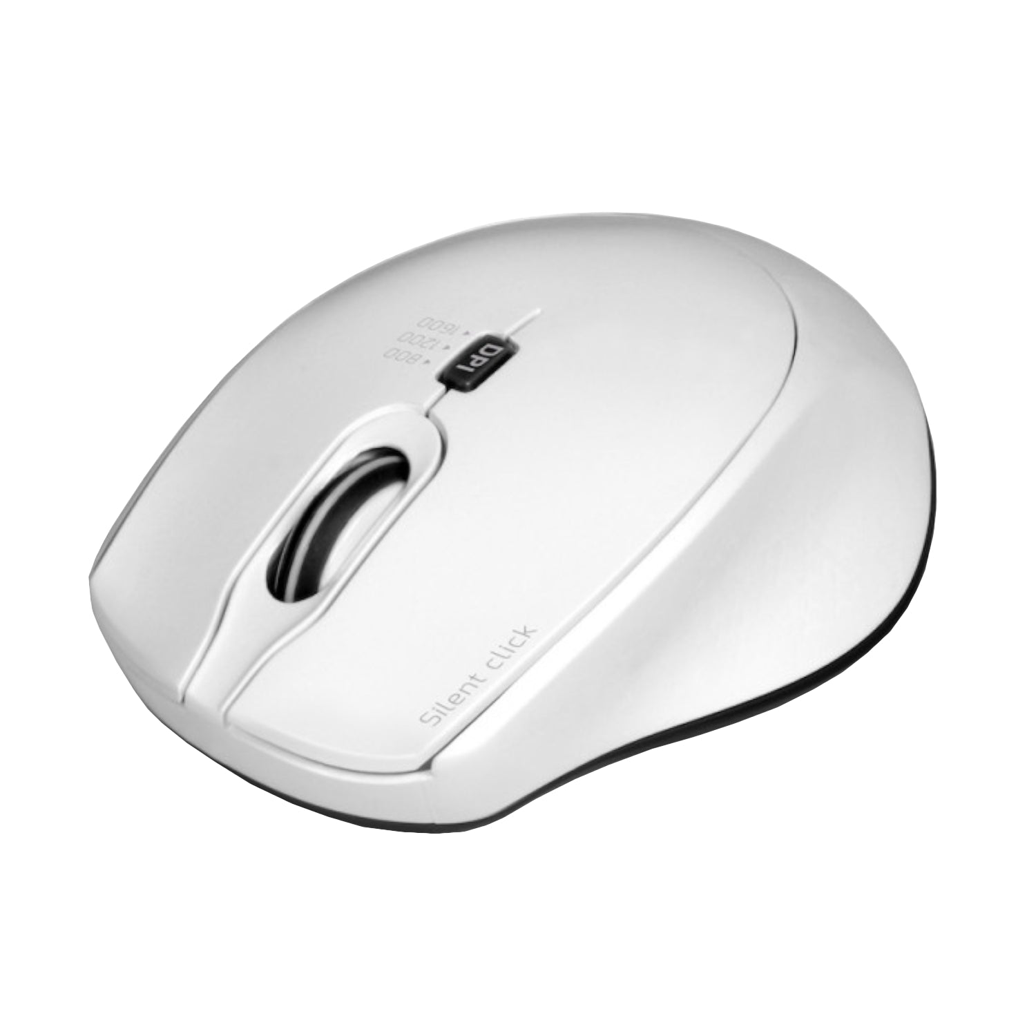 Image 2 for Port Connect Silent 1600DPI 3 Button Wireless Mouse - White
