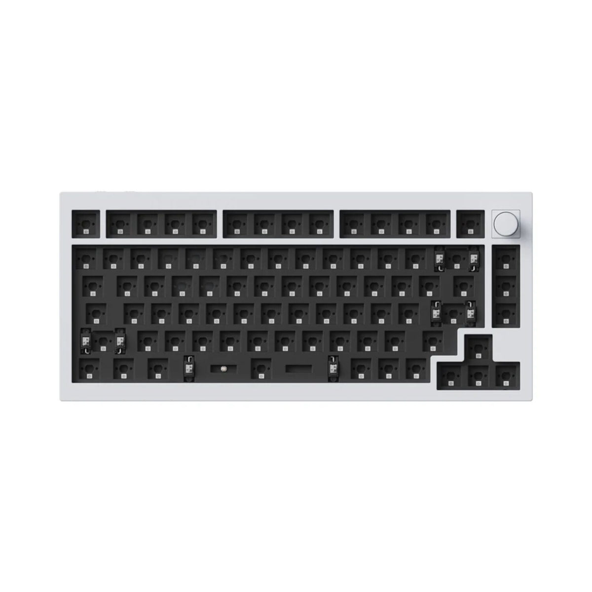Image 2 for Keychron Q1H-P1 QMK Wireless Custom Keyboard - White