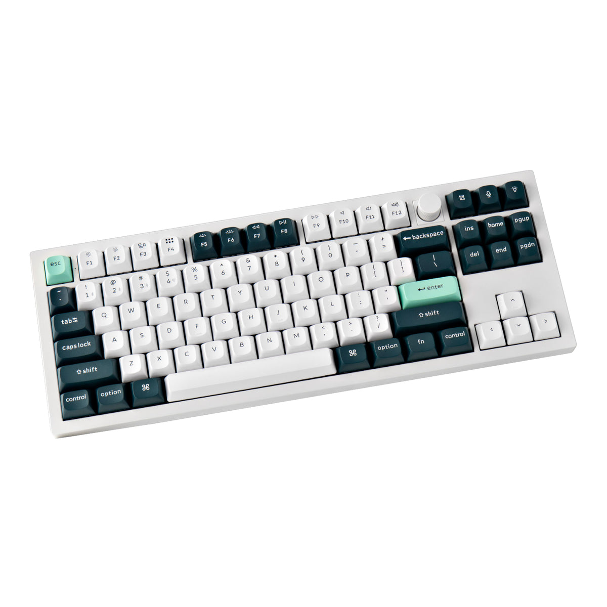 Image 3 for Keychron Q3 HE QMK 80% Wireless Custom Mechanical Keyboard (Nebula Switch) - Shell White
