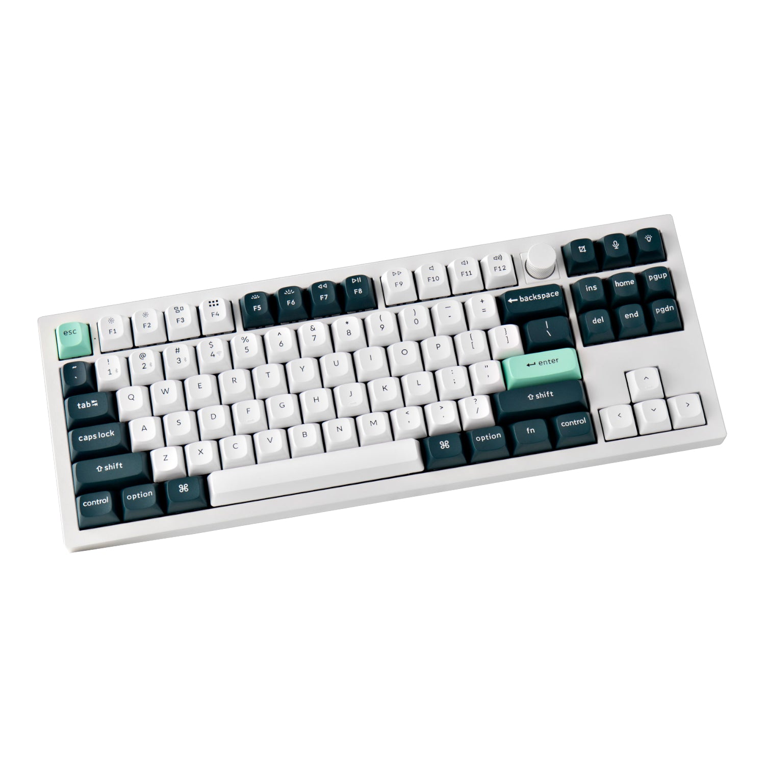 Image 3 for Keychron Q3 HE QMK 80% Wireless Custom Mechanical Keyboard (Nebula Switch) - Shell White