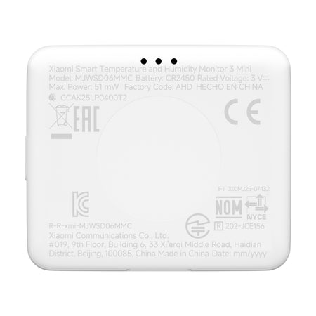 Image 4 for Xiaomi Smart Temperature and Humidity Monitor 3 Mini