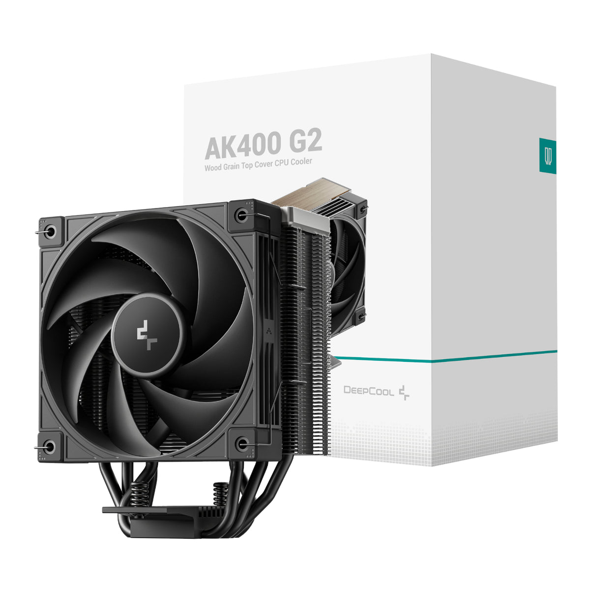 Image 1 for DeepCool AK400 G2 Dark 120mm CPU Air Cooler - Black