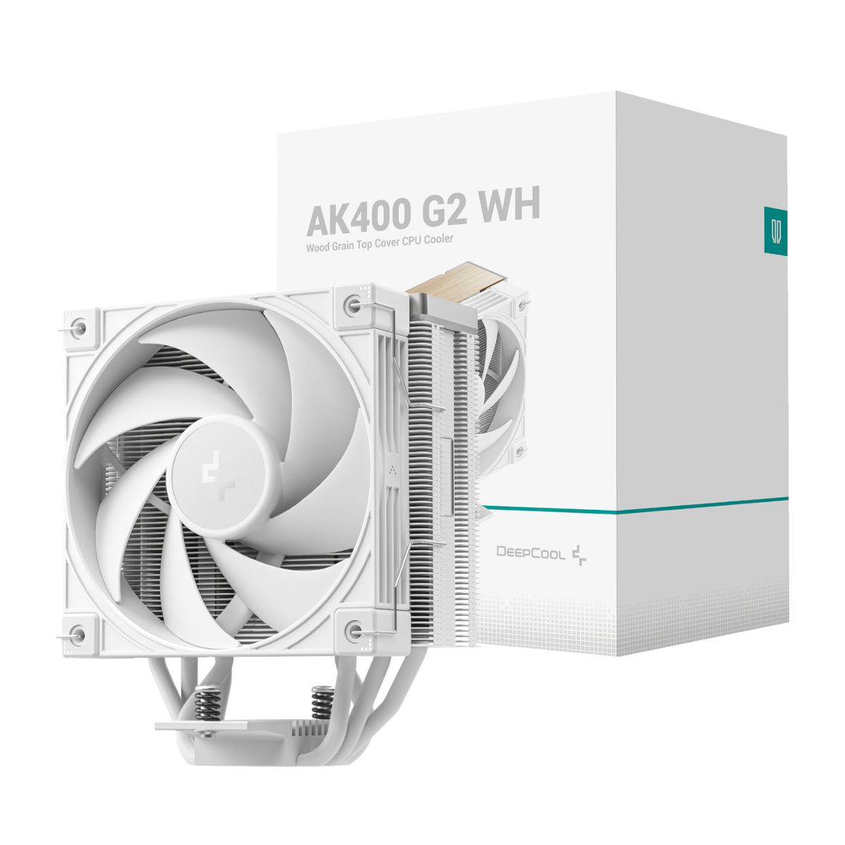 Image 1 for DeepCool AK400 G2 120mm CPU Air Cooler – White