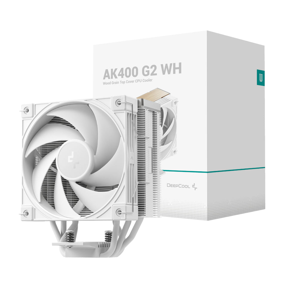 Image 1 for DeepCool AK400 G2 120mm CPU Air Cooler – White