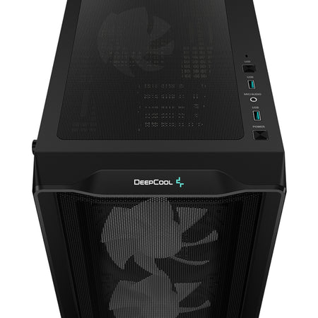 Image 5 for DeepCool CC560 MESH V2 ATX Mid Tower Airflow Gaming Chassis – Black