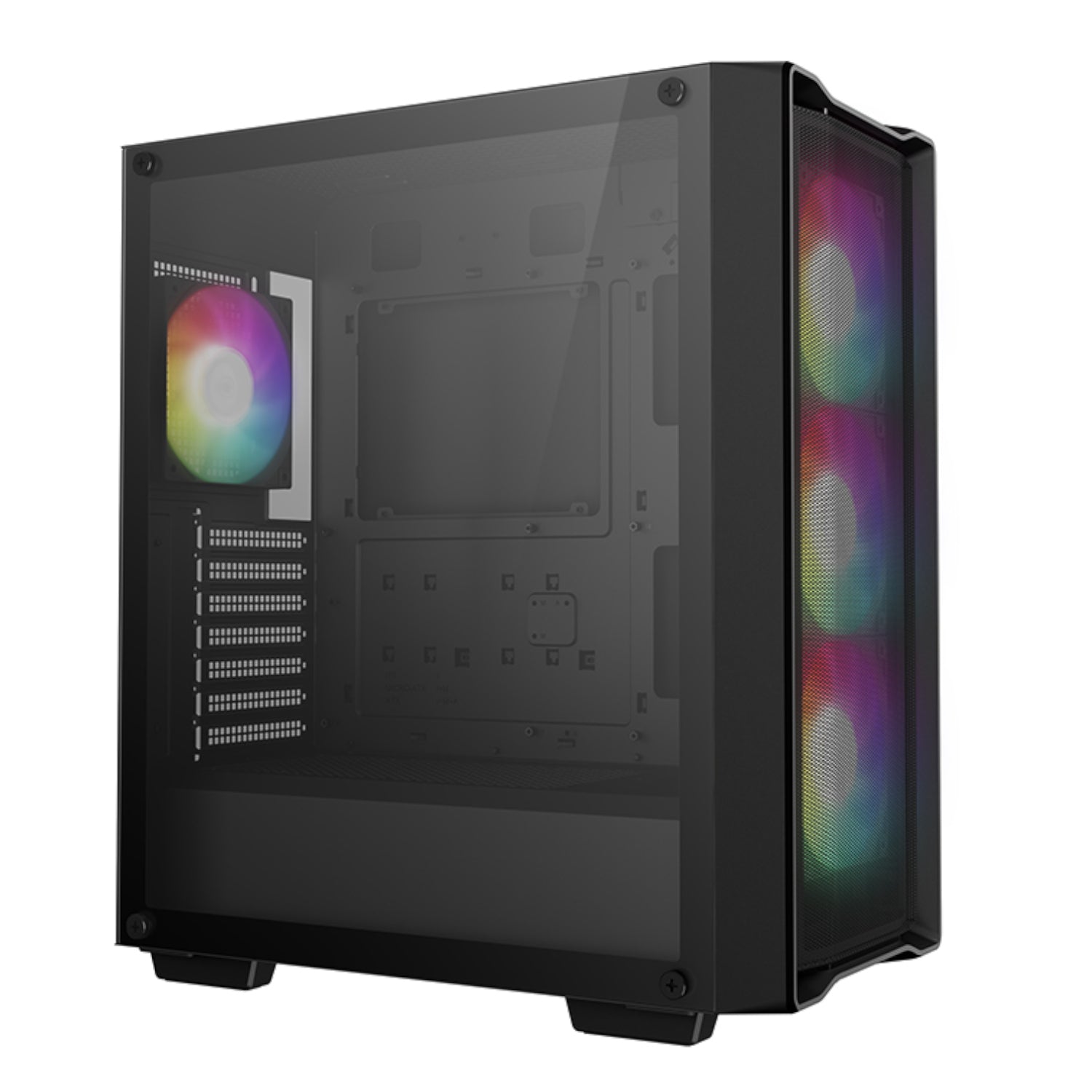 Image 7 for DeepCool CC560 MESH V2 ATX Mid Tower Airflow Gaming Chassis – Black