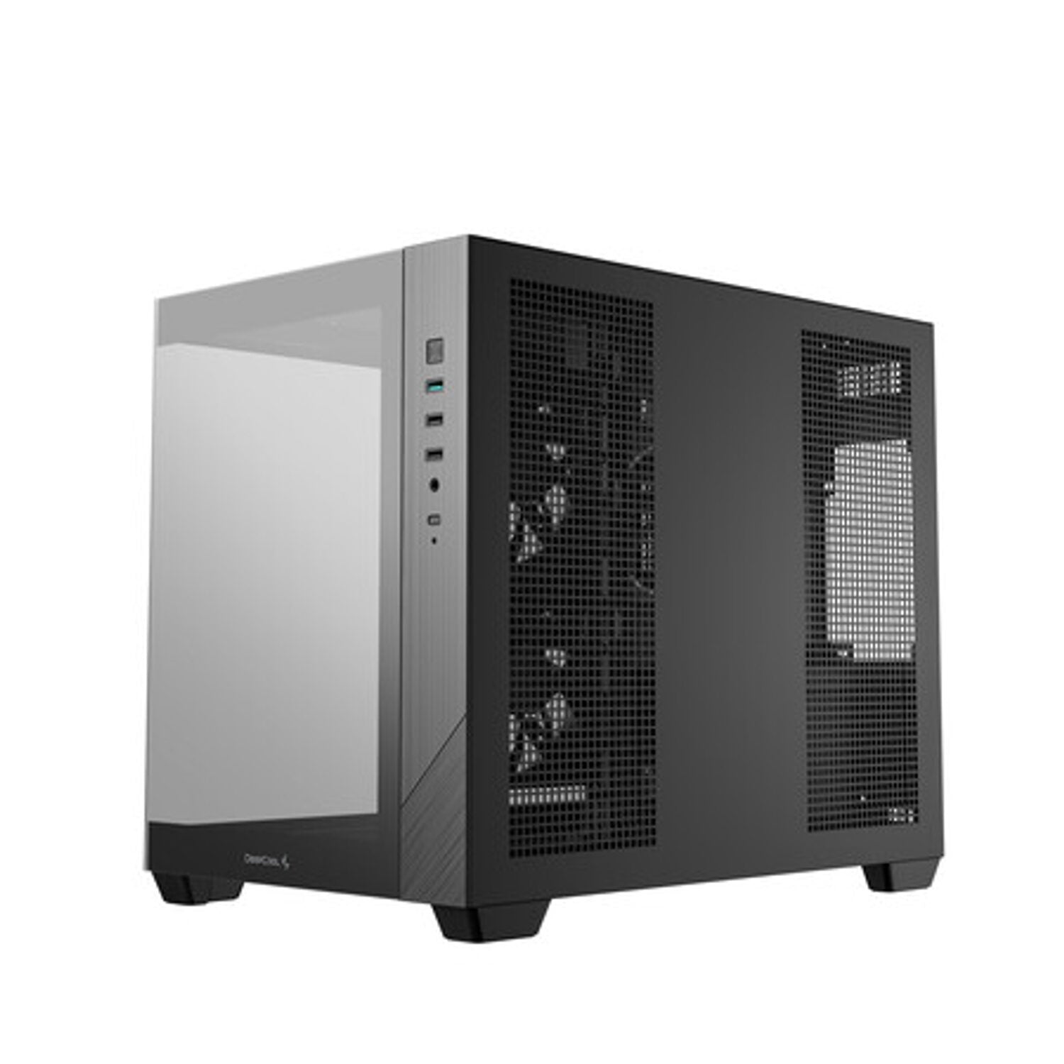 Image 6 for Deepcool CG330 3F Panoramic Dual-Chamber Micro-ATX Gaming Chassis - Black