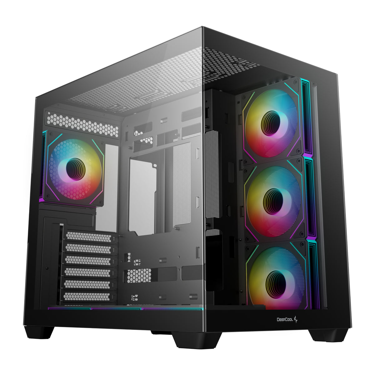 Image 1 for DeepCool CG530 7F ARGB ATX Gaming Chassis - Black