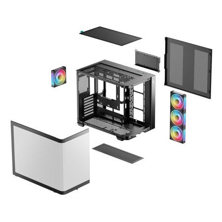 Image 7 for DeepCool CG530U 4F ATX Gaming Chassis - Black