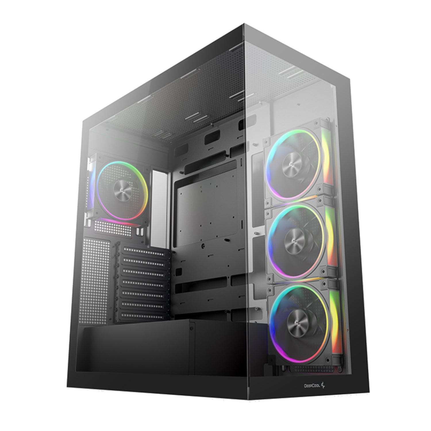Image 1 for DeepCool CG580 4F V2 ARGB ATX Gaming Chassis - Black