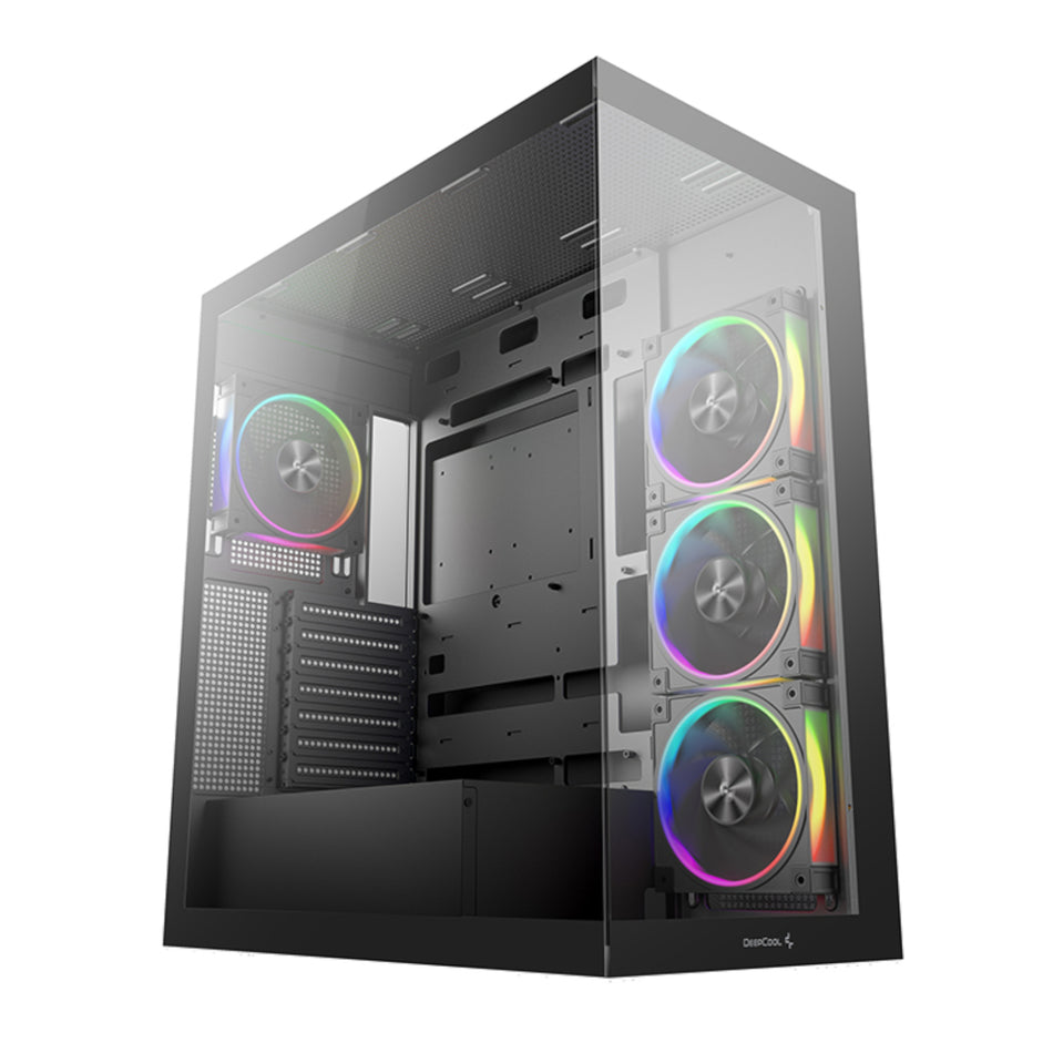 Image 1 for DeepCool CG580 4F V2 ARGB ATX Gaming Chassis - Black