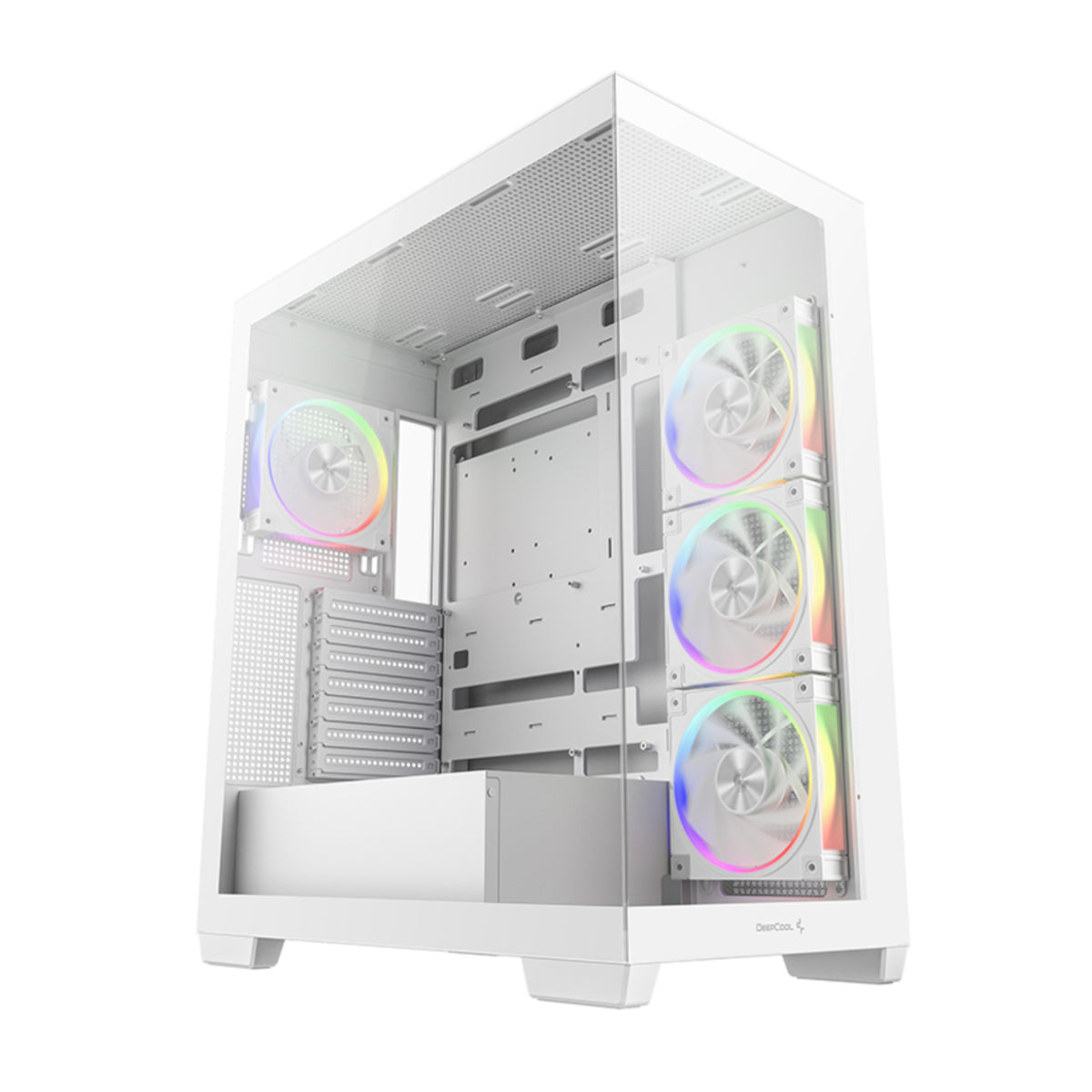 Image 1 for DeepCool CG580 4F V2 ARGB ATX Gaming Chassis – White