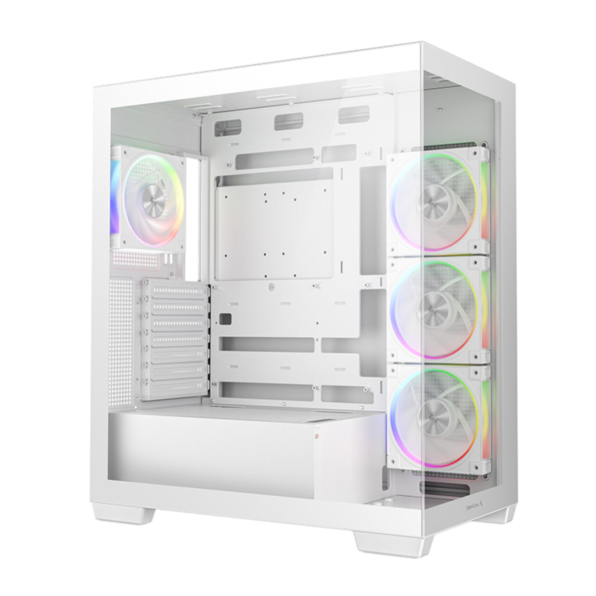 Image 2 for DeepCool CG580 4F V2 ARGB ATX Gaming Chassis – White