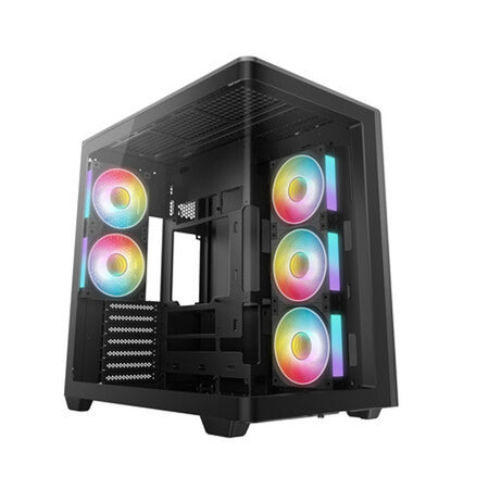 Image 1 for DeepCool CG590U 5F ATX ARGB Gaming Chassis - Black
