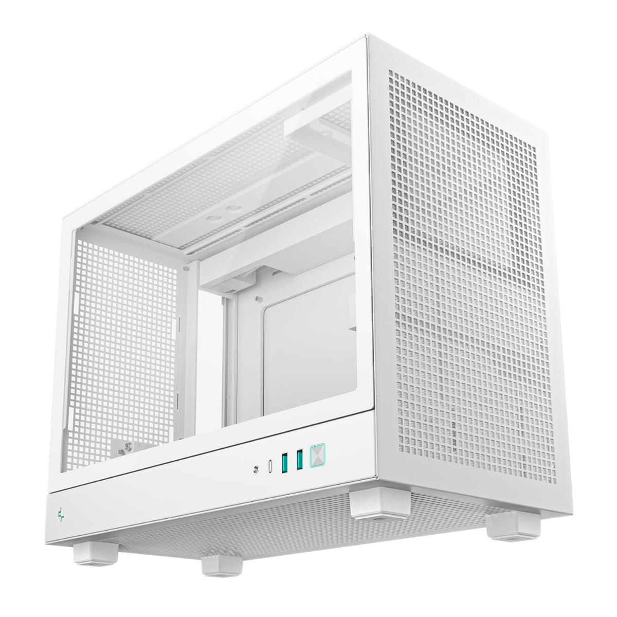 Image 2 for DeepCool CH160 PLUS Micro-ATX Chassis - White