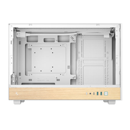 Image 9 for DeepCool CH260 Wood mATX Gaming Chassis White