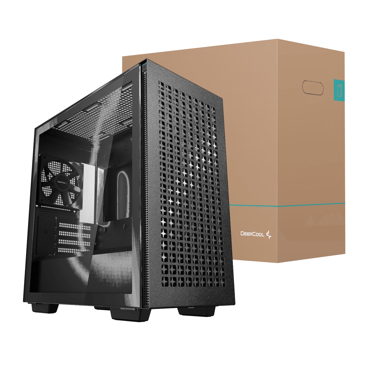Image 1 for DeepCool CH370 Micro-ATX Gaming Chassis - Black