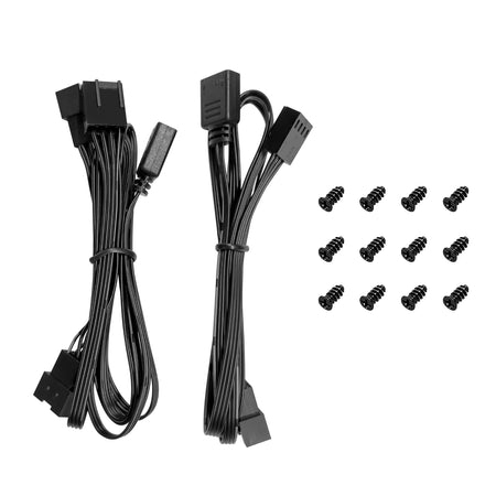 Image 7 for DeepCool FL12R SE 3-in-1 ARGB 120mm PWM 3 Fan Pack - Black
