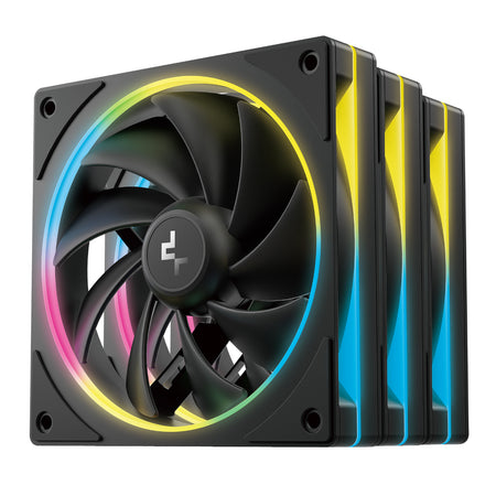 Image 2 for DeepCool FL12 SE 3-in-1 ARGB 120mm Fan Pack - Black