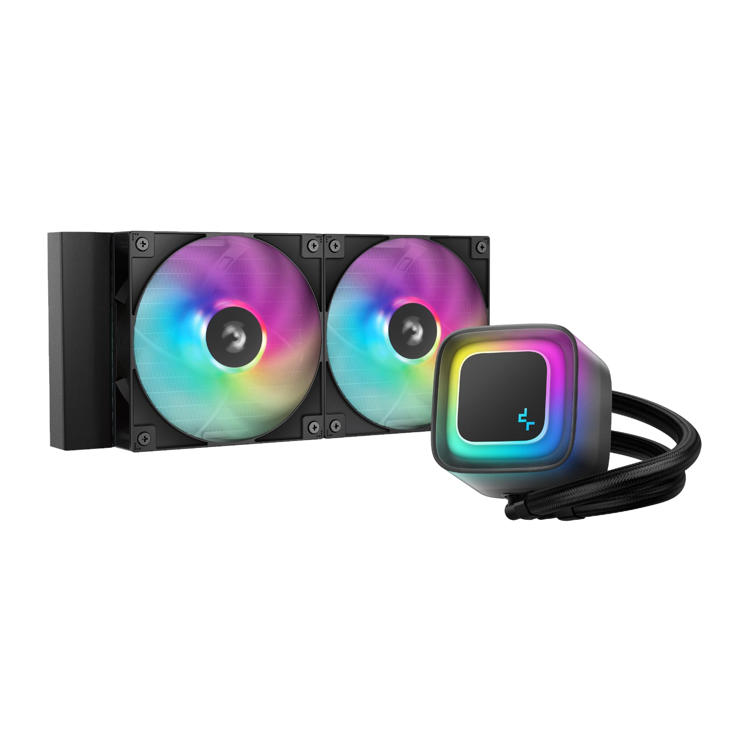 Image 2 for DeepCool LE240 V2 240mm ARGB AIO CPU Liquid Cooler - Black