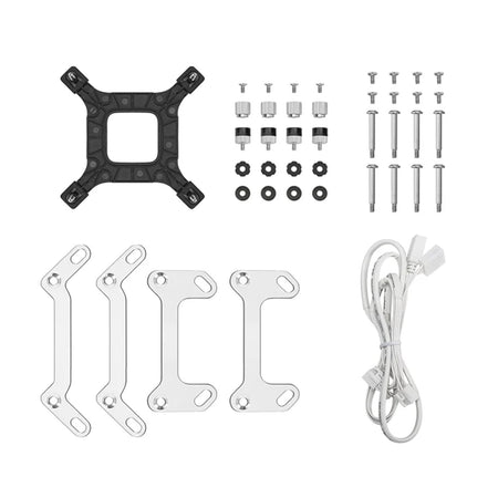 Image 5 for DeepCool LM240 ARGB 240mm AiO CPU Liquid Cooler - White