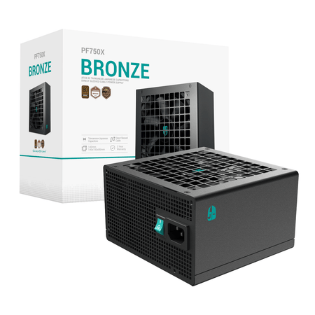 Image 1 for DeepCool PF750-X 750W 80 PLUS Bronze Non-Modular Power Supply
