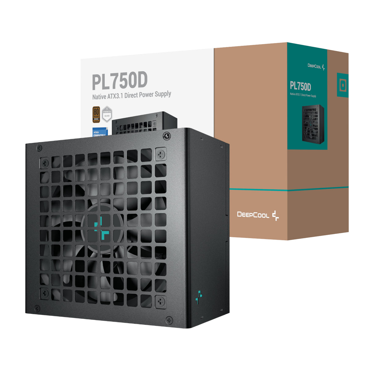 Image 1 for DeepCool PL750D 750W 80PLUS Bronze ATX3.1 Non-Modular Power Supply