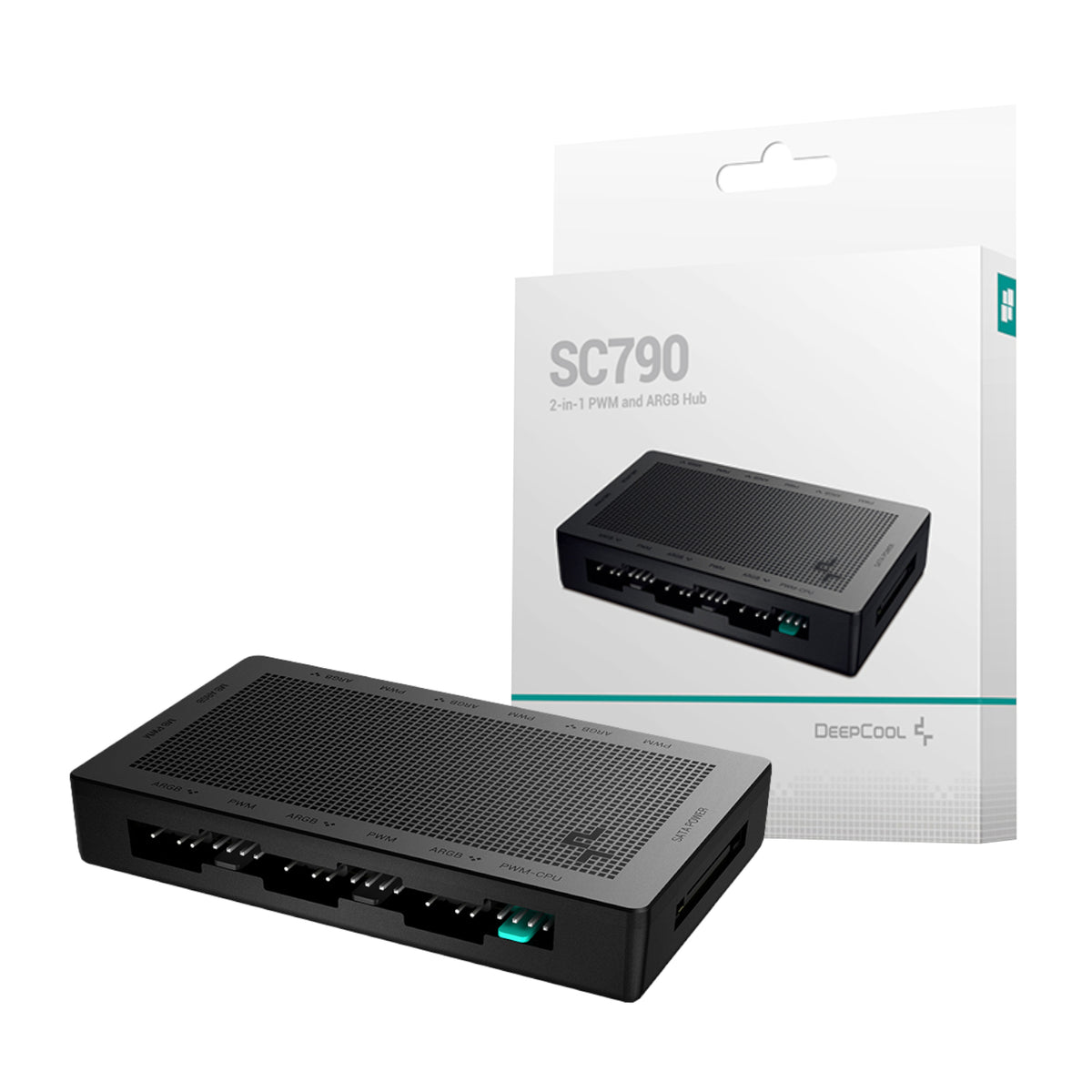 Image 1 for DeepCool SC790 6 Port ARGB PWM Fan Hub