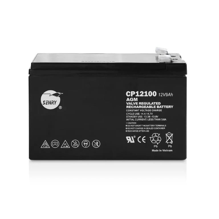 RCT Helio HL9-12 12V 9Ah Rechargeable Sealed AGM Battery - 6 Month Warranty
