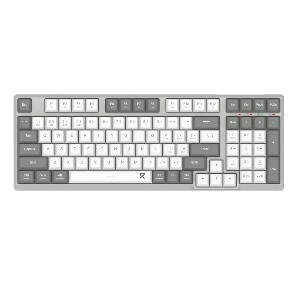 Image 1 for REDRAGON KB SCISSOR KEY 2.4G BT WRS BKWT