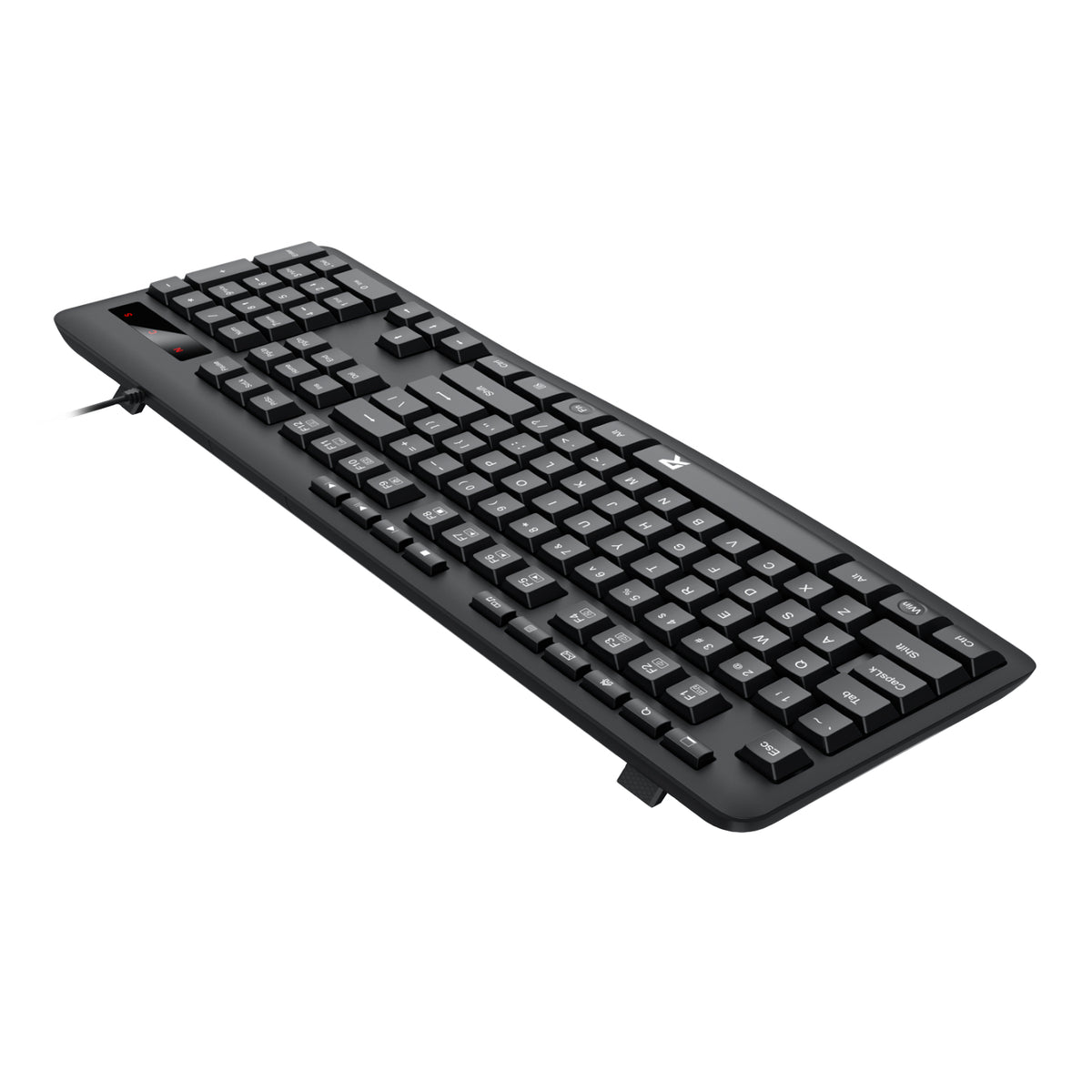 Image 4 for Redragon BK-7366 Full-size Ergonomic Wired Membrane Office Keyboard - Black