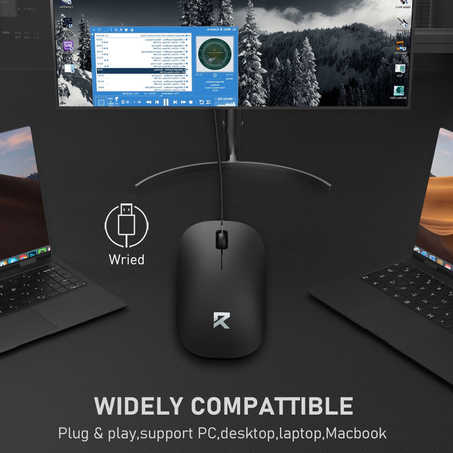 Image 13 for Redragon BM-2892 1200 DPI Wired Optical Mouse – Black