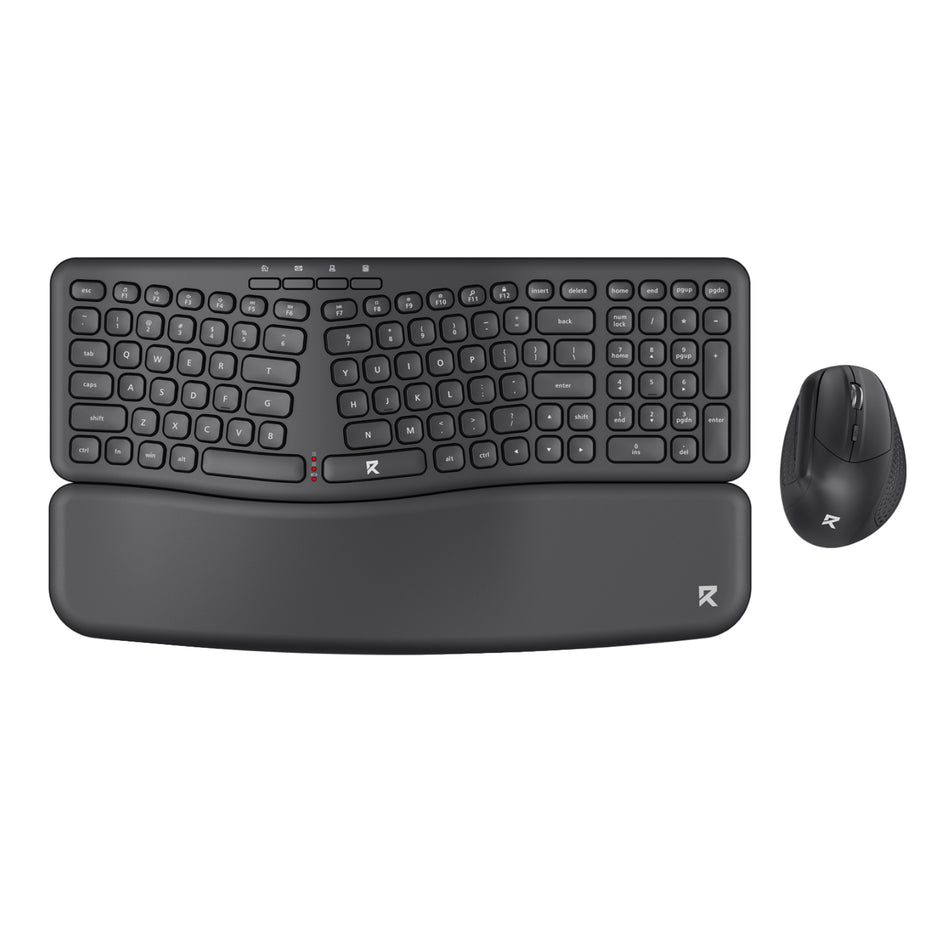 Image 1 for Redragon BS7161 2.4G Wireless Keyboard and Mouse Combo - Black