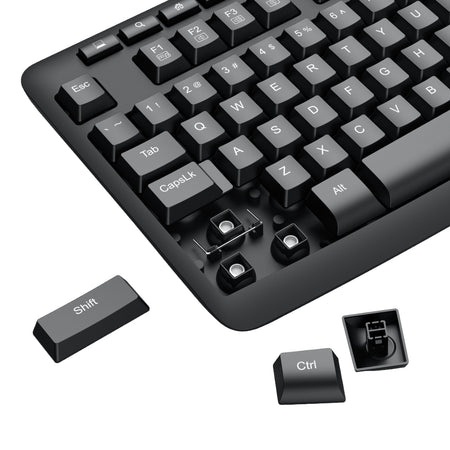Image 4 for Redragon BS-7367-B Wireless Office Keyboard and Mouse Combo - Black