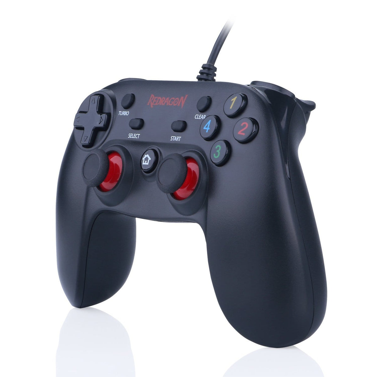 Image 4 for REDRAGON SATURN Wired X/D-input(Digital/Analog) PC Controller Black