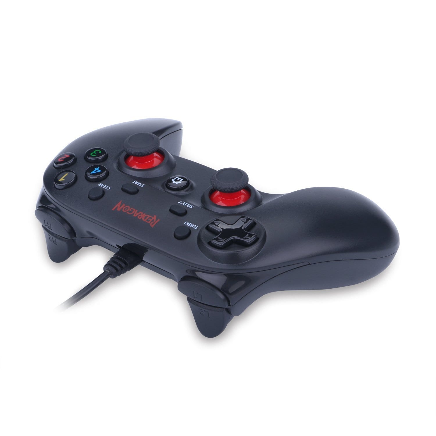 Image 3 for REDRAGON SATURN Wired X/D-input(Digital/Analog) PC Controller Black