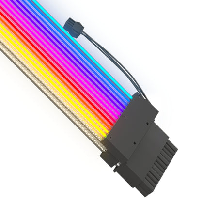 Image 4 for Redragon GCP06 24-Pin ARGB Extension Power Cable