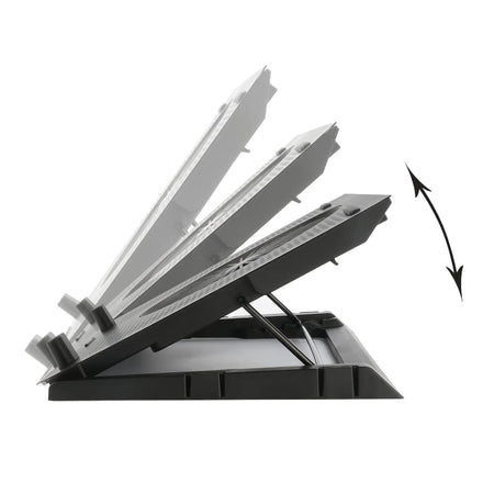 Image 3 for REDRAGON Dual USB 5 Fan RGB Gaming Notebook Stand