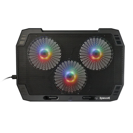 Image 4 for REDRAGON Dual USB 3 Fan RGB Gaming Notebook Stand