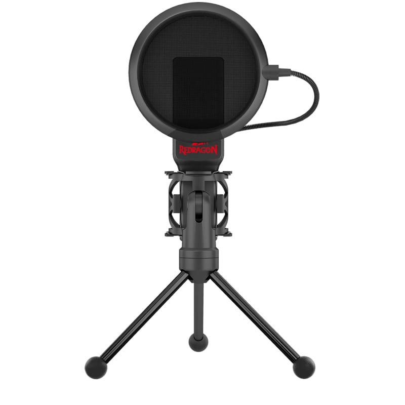 Image 2 for REDRAGON SEYFERT 3.5mm Aux Gaming Mic and Tripod - Black