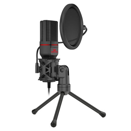 Image 3 for REDRAGON SEYFERT 3.5mm Aux Gaming Mic and Tripod - Black