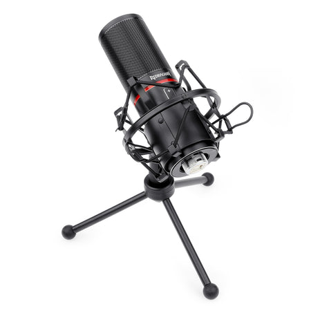 Image 1 for REDRAGON BLAZAR Cardioid USB Gaming Mic and Tripod - Black